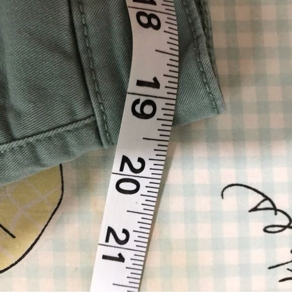 Taylor vintage Mens light blue green shorts Connecticut fit 9 inch inseam 38 - Picture 15 of 15